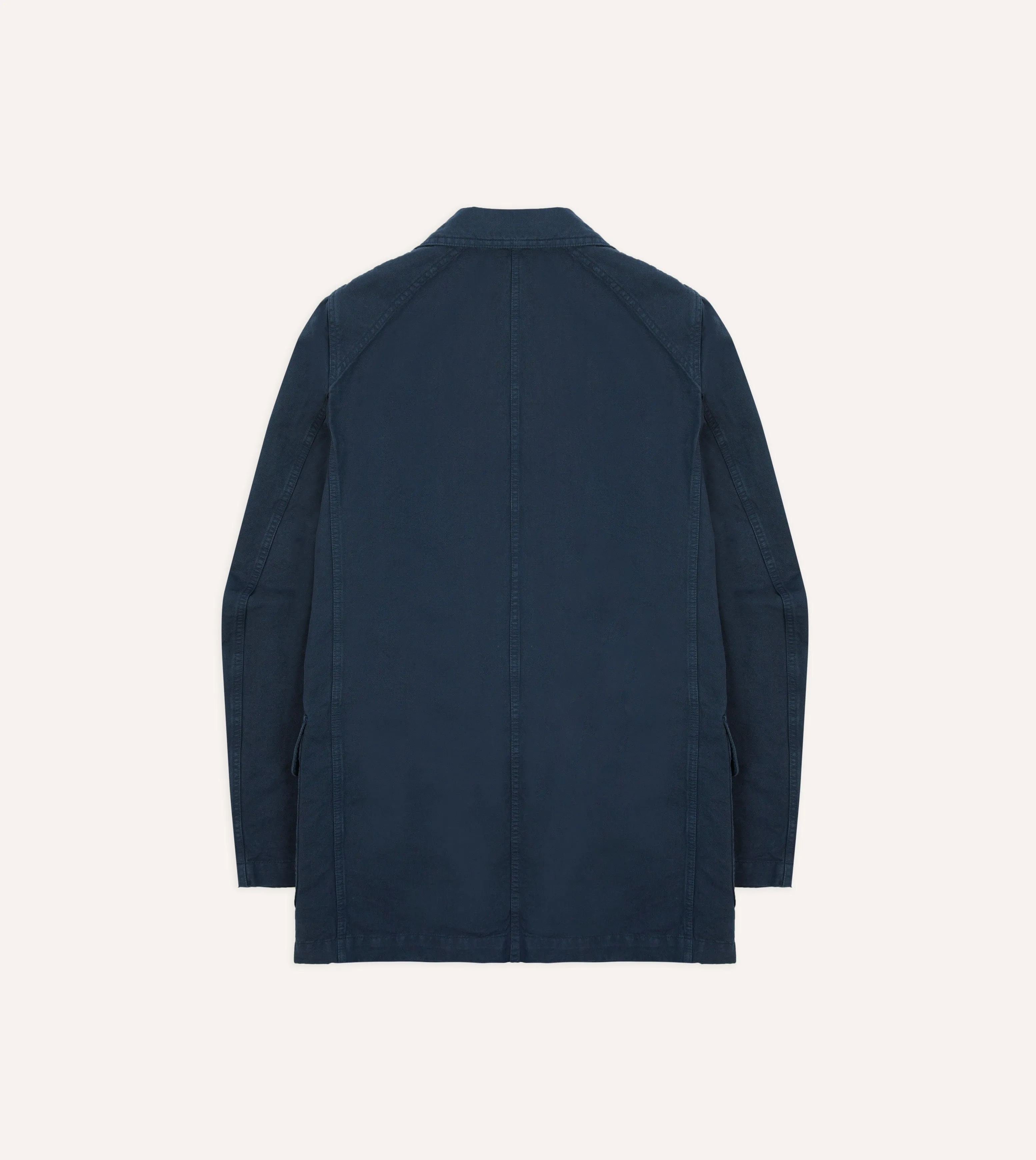 Navy Cotton Linen Games Blazer Mk. I