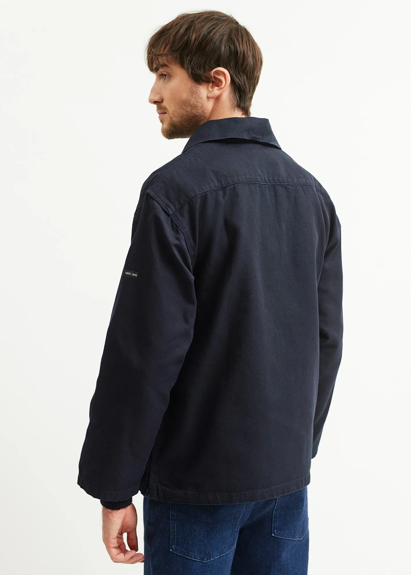 NEMO II - French Sailor Jacket | Cotton Canvas | Unisex Fit (NAVY)