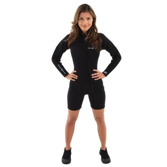 NeoSport 3mm Women's Step-in Jacket Scuba Diving Wetsuit