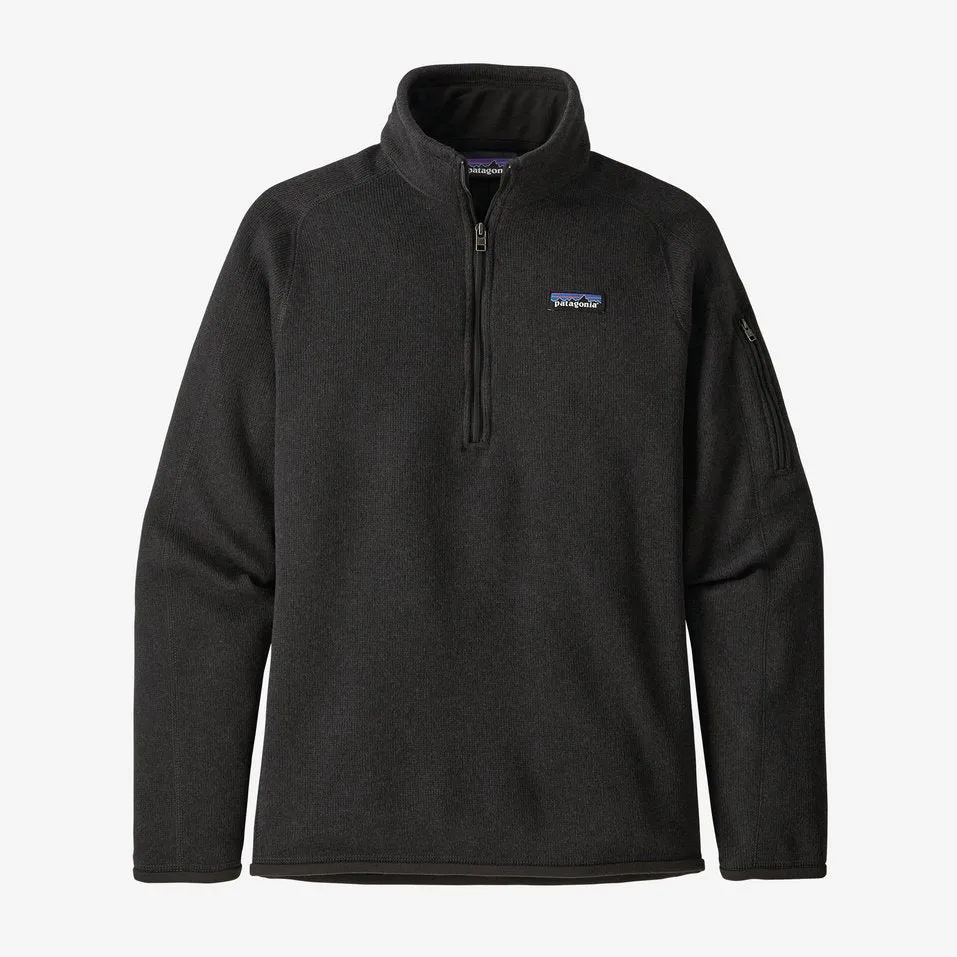 Patagonia Better Sweater 1/4-Zip Fleece - Black