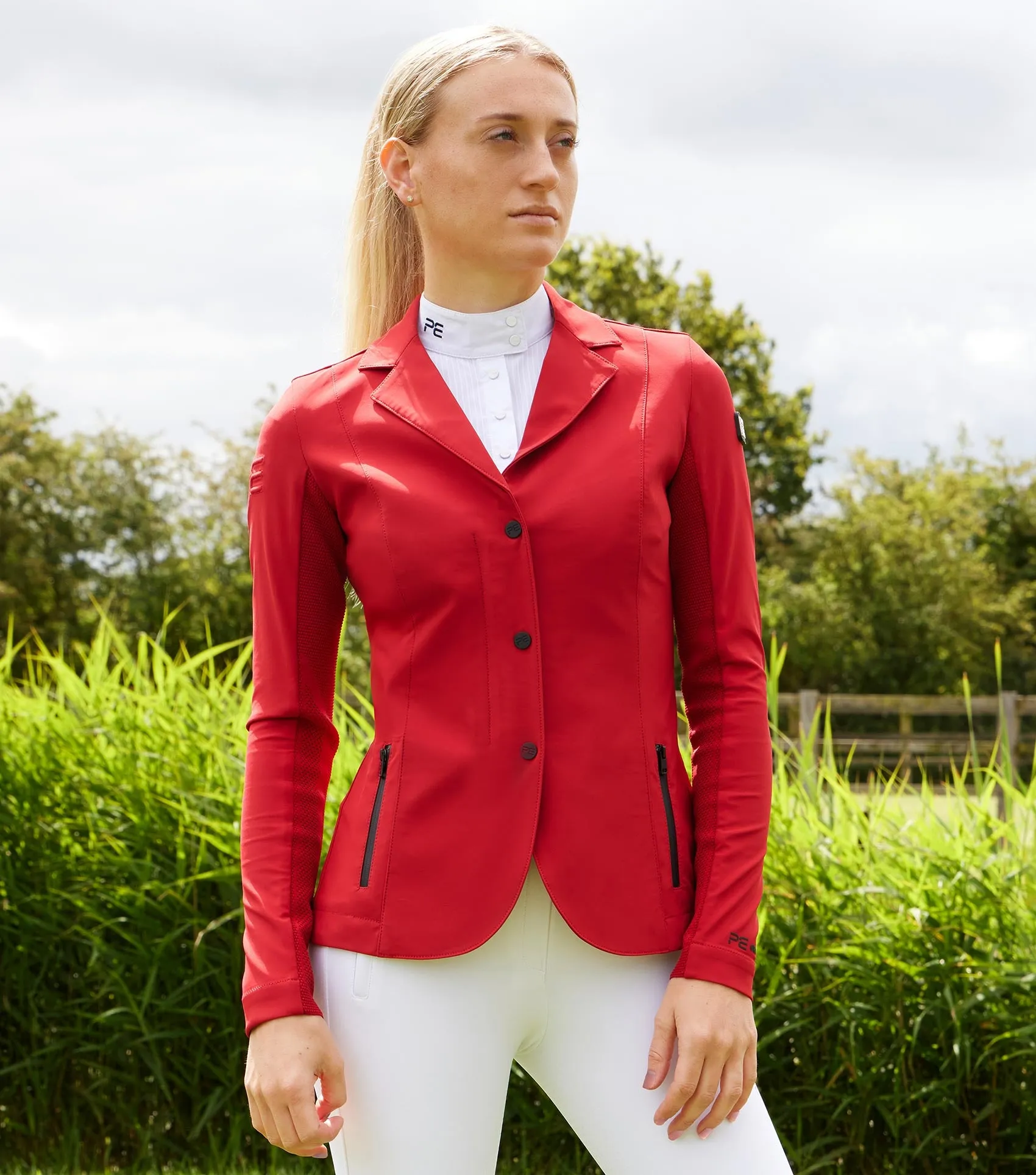 Quarto Ladies Competition Jacket London Red