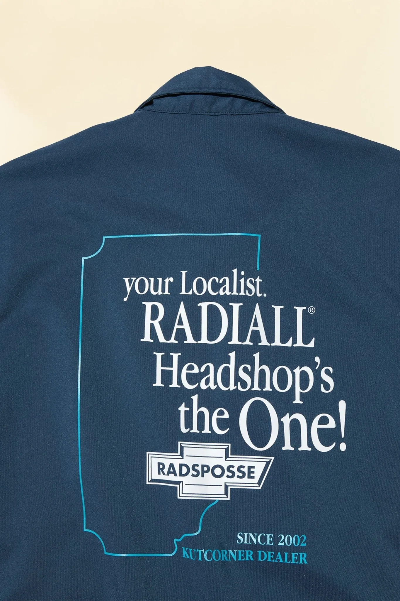 Radiall Posse Zip Up Blouson - Navy