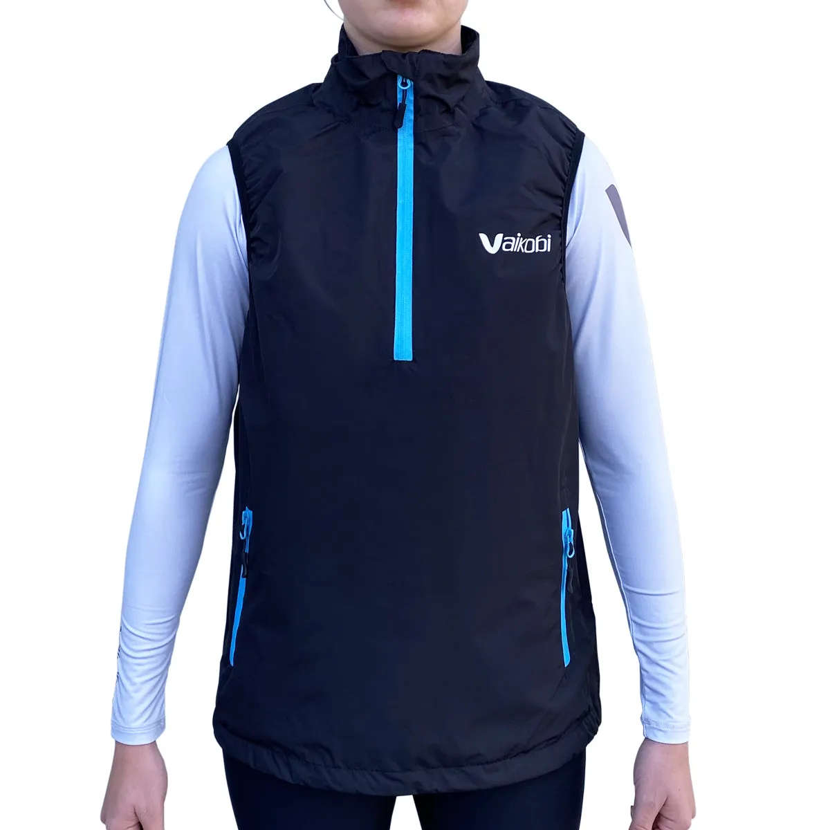 Season 2021 - V-Dry Lightweight Vest - Black/Cyan