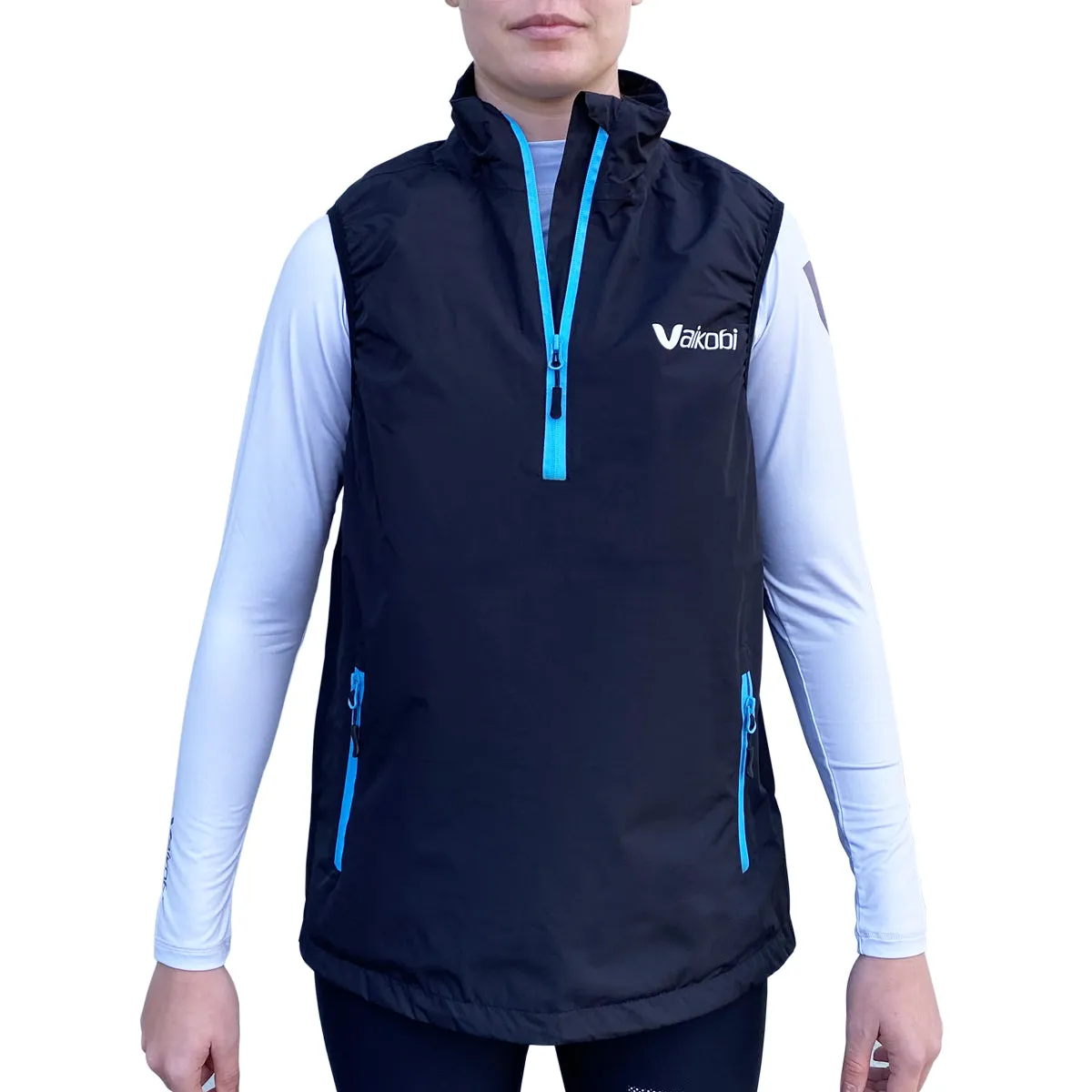 Season 2021 - V-Dry Lightweight Vest - Black/Cyan