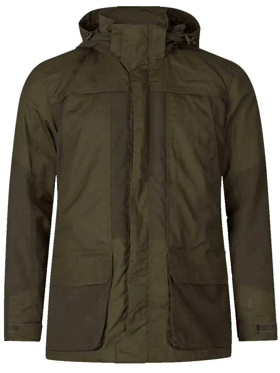 SEELAND Key-Point Elements Jacket - Mens - Pine Green / Dark Brown