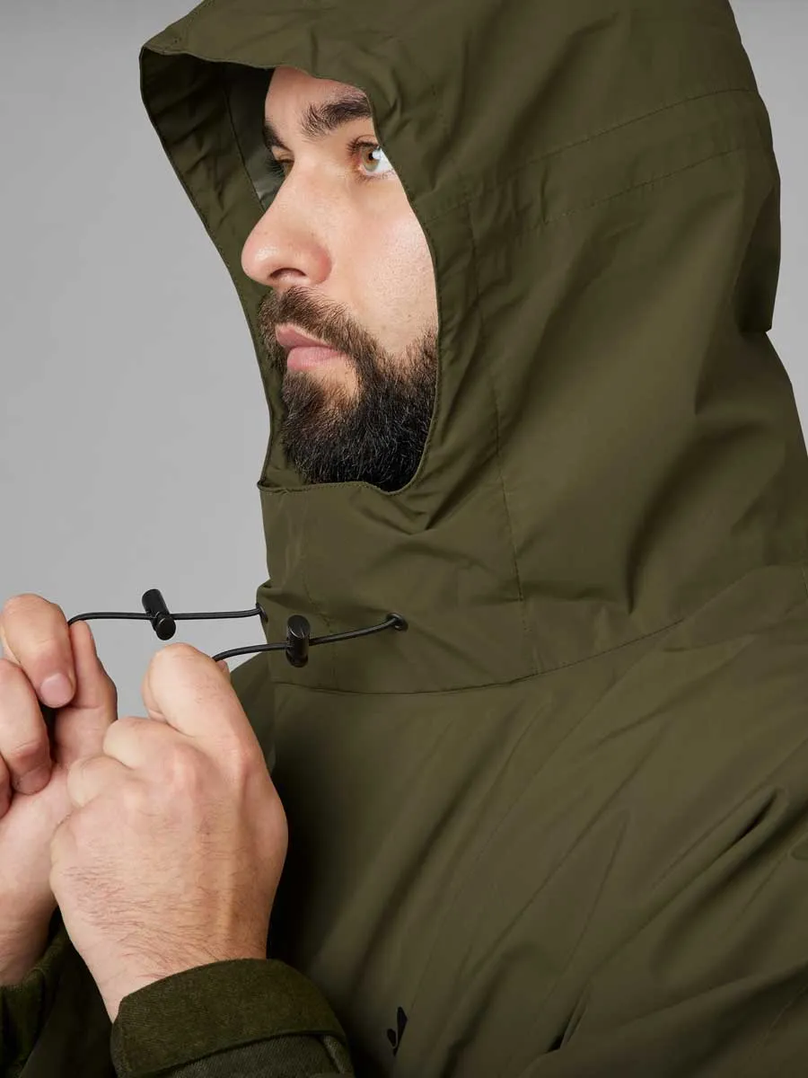 SEELAND Taxus Packable Rain Poncho - Pine Green