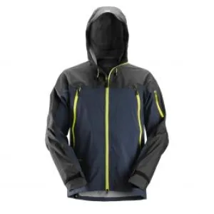 Snickers&#x20;1300&#x20;FlexiWork,&#x20;Stretch&#x20;Waterproof&#x20;Shell&#x20;Jacket&#x20;-&#x20;Navy