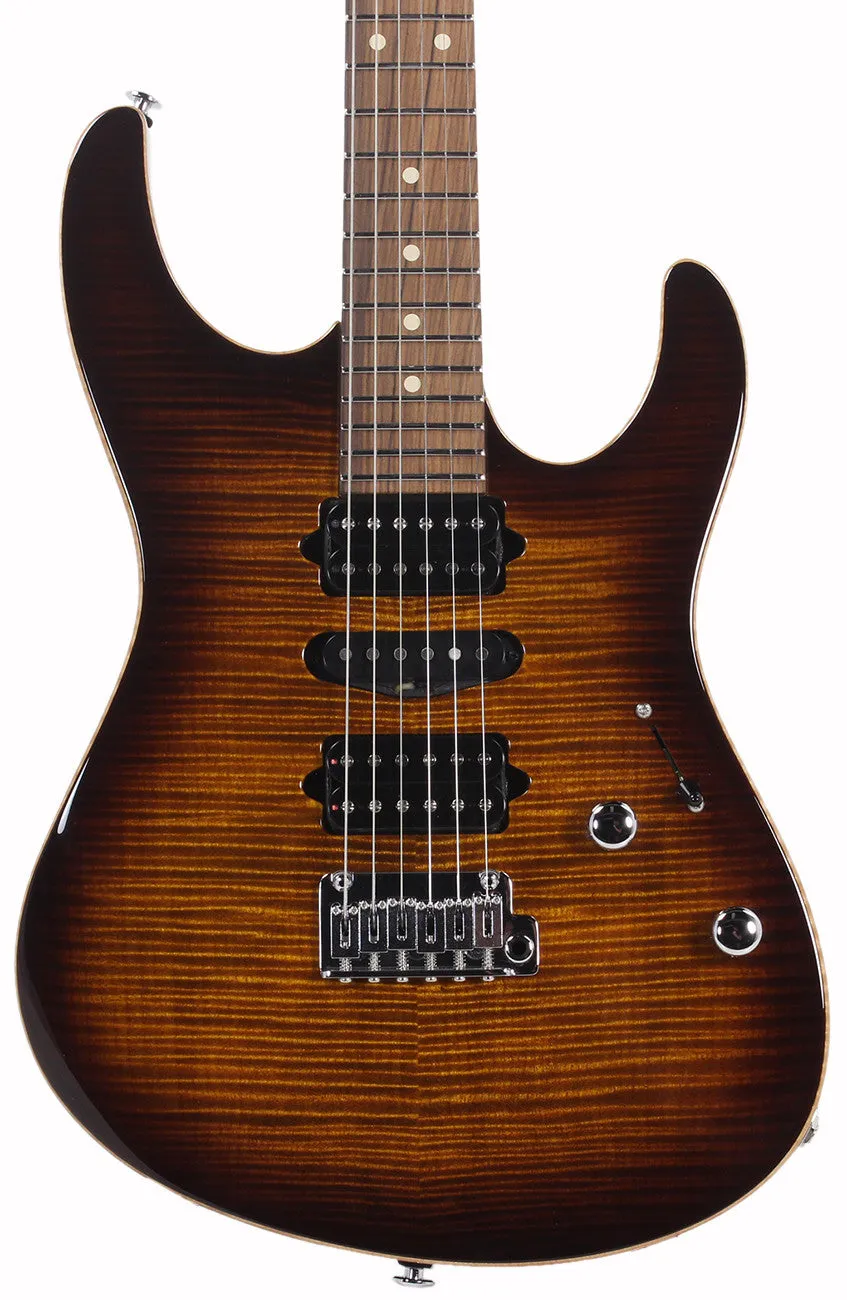 Suhr Modern Pro Guitar, Bengal Burst, Pau Ferro, 510, HSH