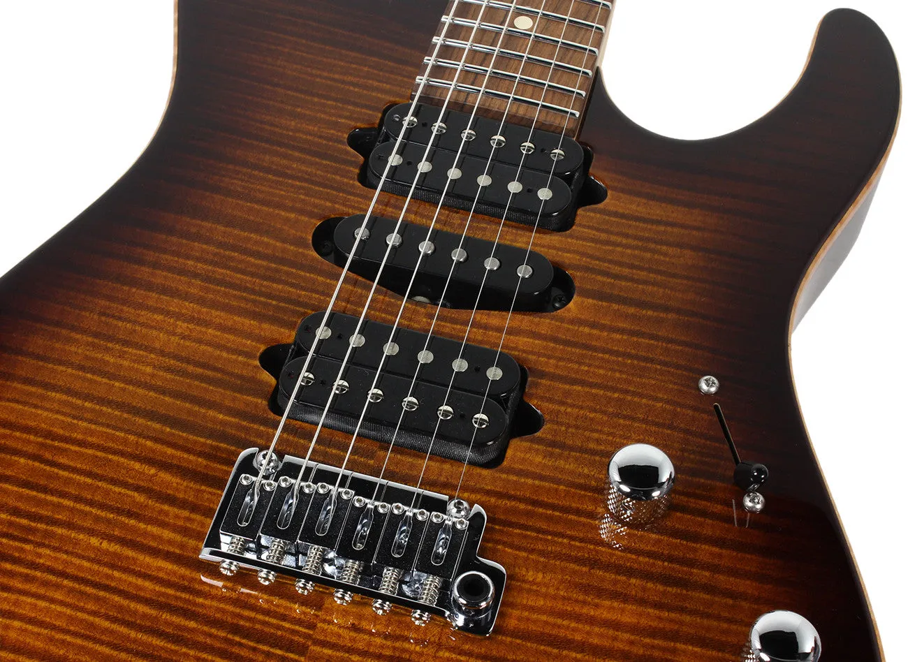 Suhr Modern Pro Guitar, Bengal Burst, Pau Ferro, 510, HSH