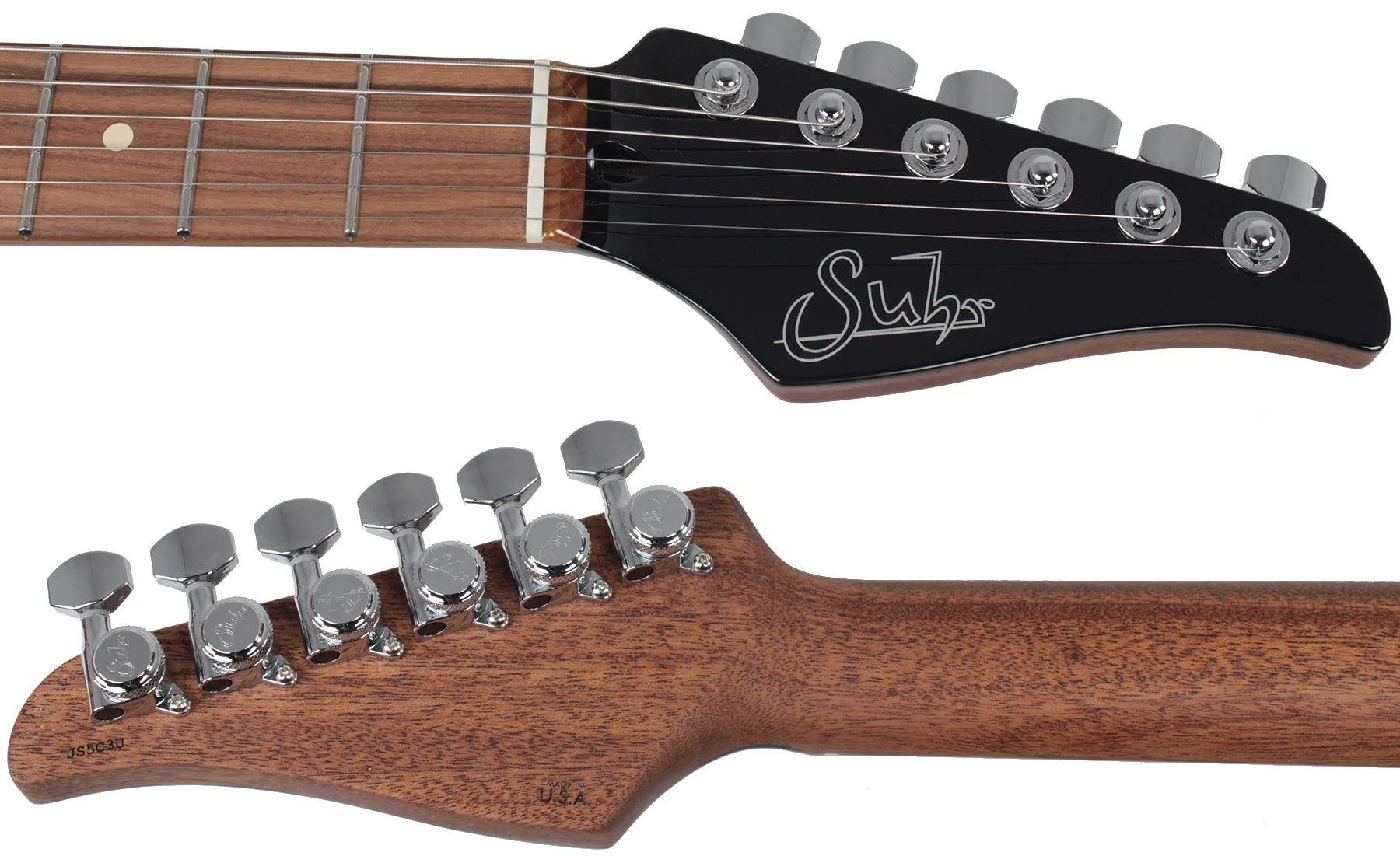 Suhr Modern Select Guitar, Quilted Maple, Trans Wine