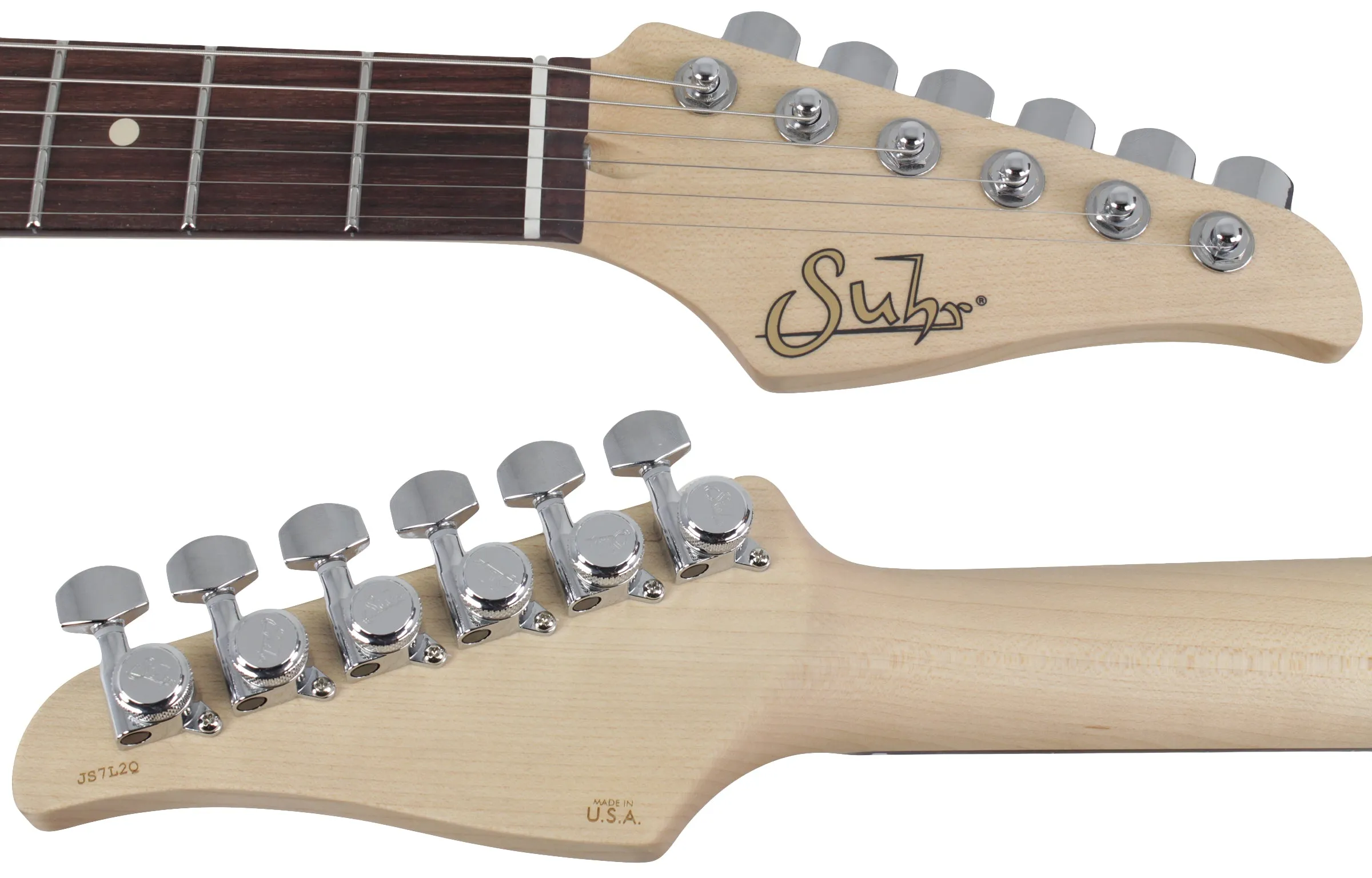 Suhr Standard Guitar, 3-Tone Sunburst, Rosewood