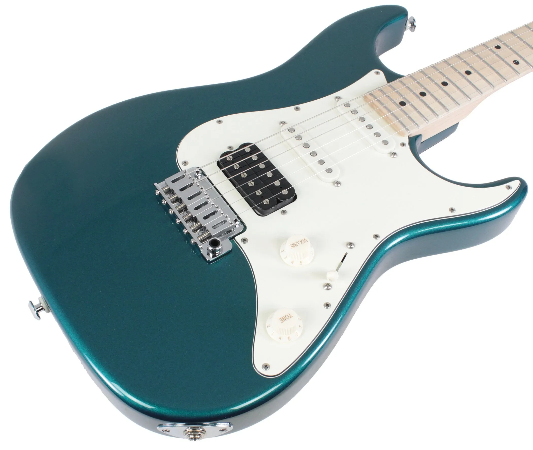 Suhr Standard Guitar, Ocean Turquoise Metallic, Maple