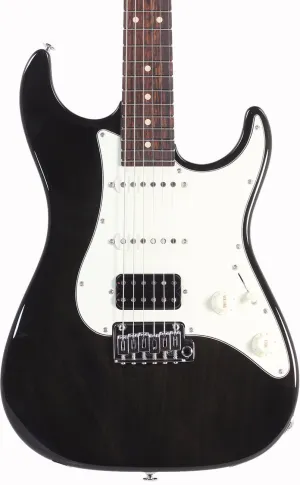 Suhr Throwback Standard Pro Guitar, Trans Black, Rosewood