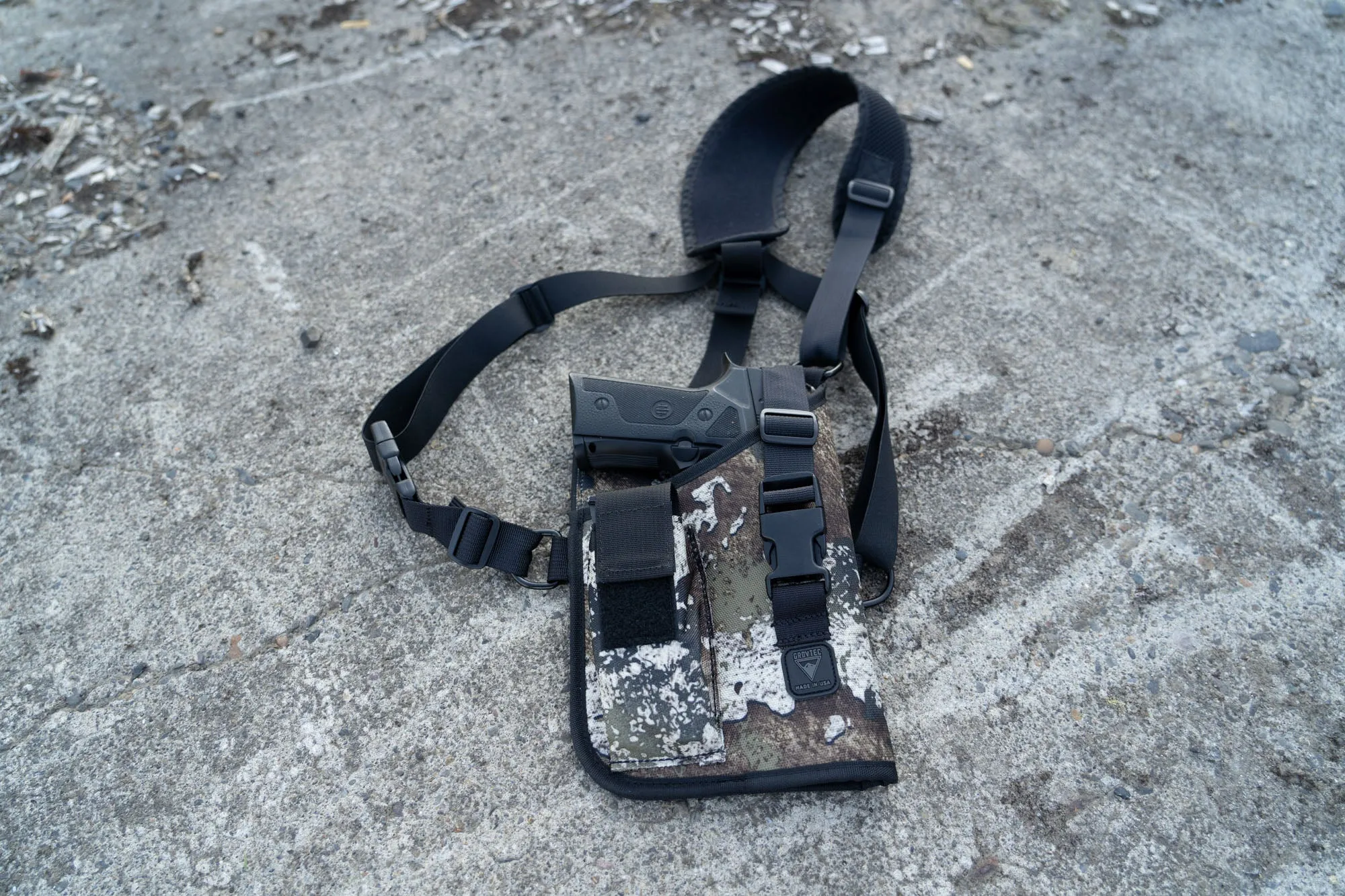 Trail Pack Ergonomic Holster - True Timber Strata® - Semi Auto - GTHL15205R