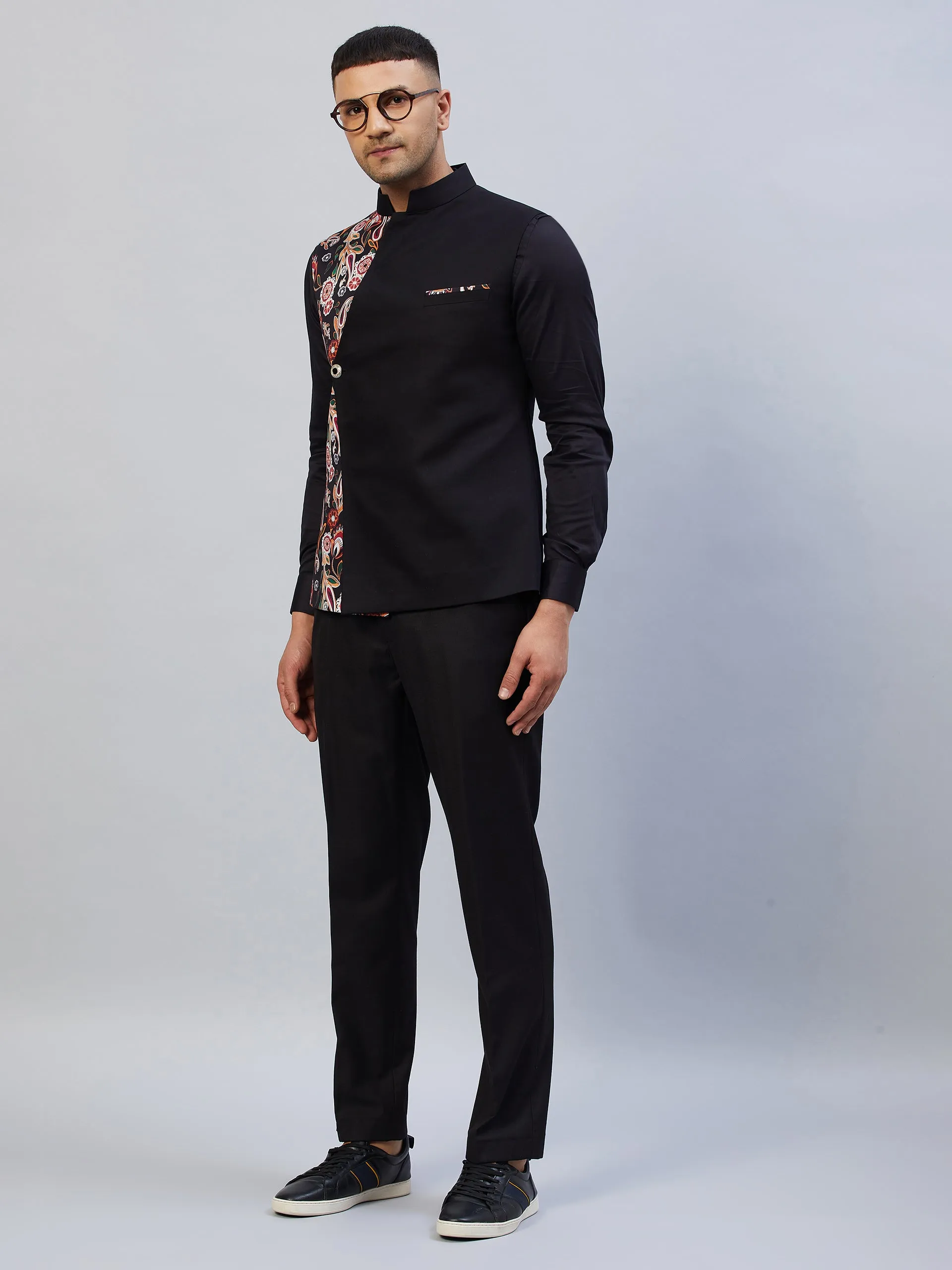 Two Tone Nehru Jacket