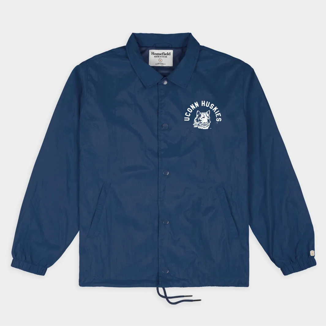 UConn Huskies 1970s Logo Coaches Jacket