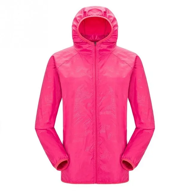 Women Raincoat Travel Waterproof Quick Dry Jacket