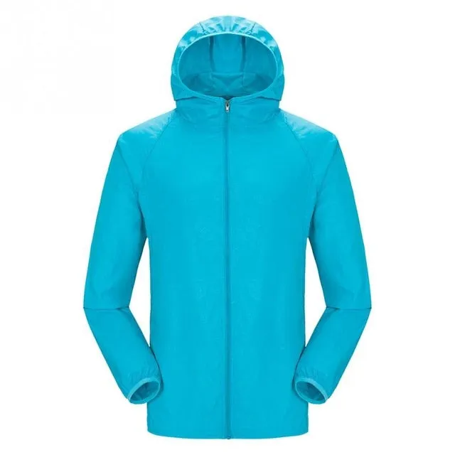 Women Raincoat Travel Waterproof Quick Dry Jacket