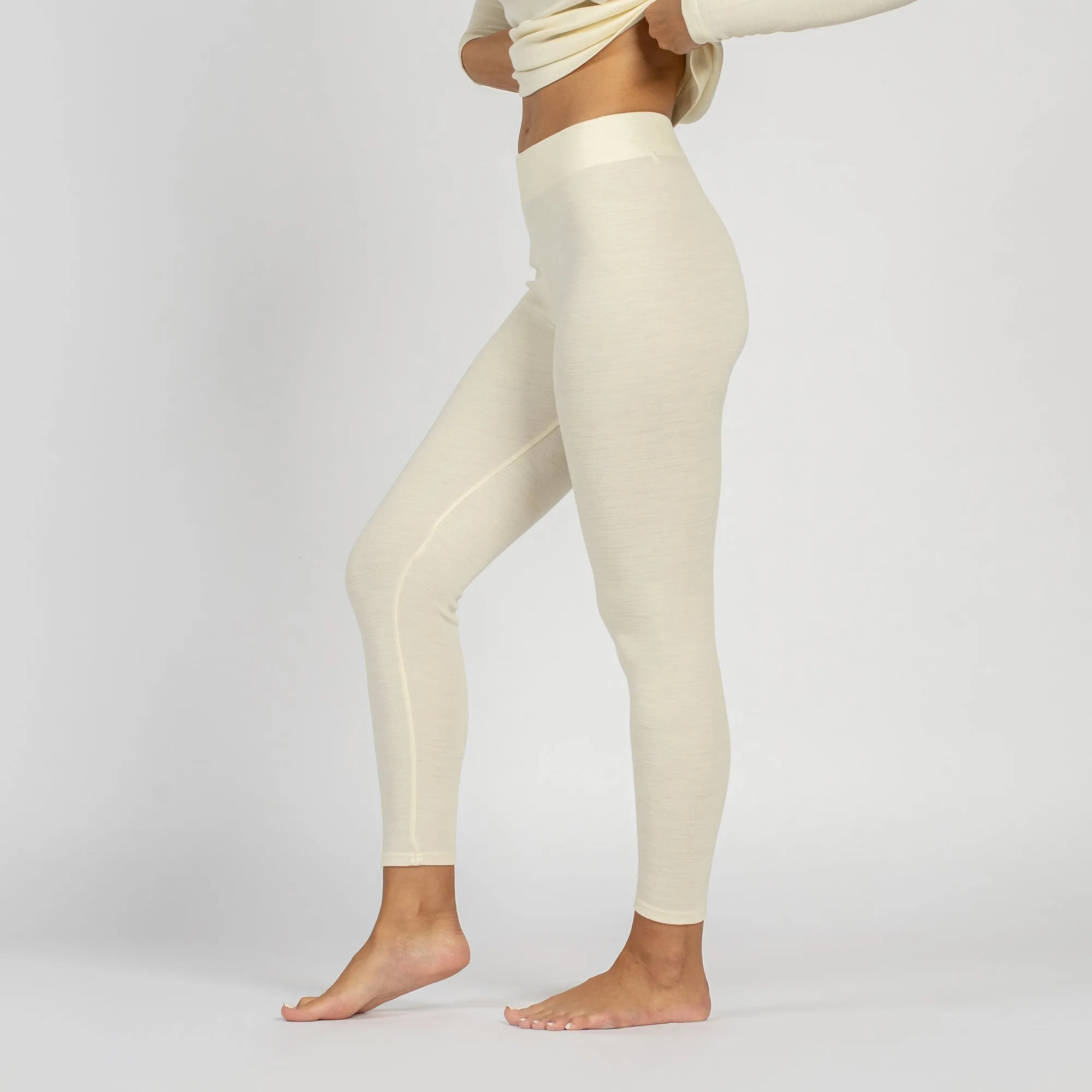 Women's 250 Long Sleeve & Leggings 2-Piece Natural