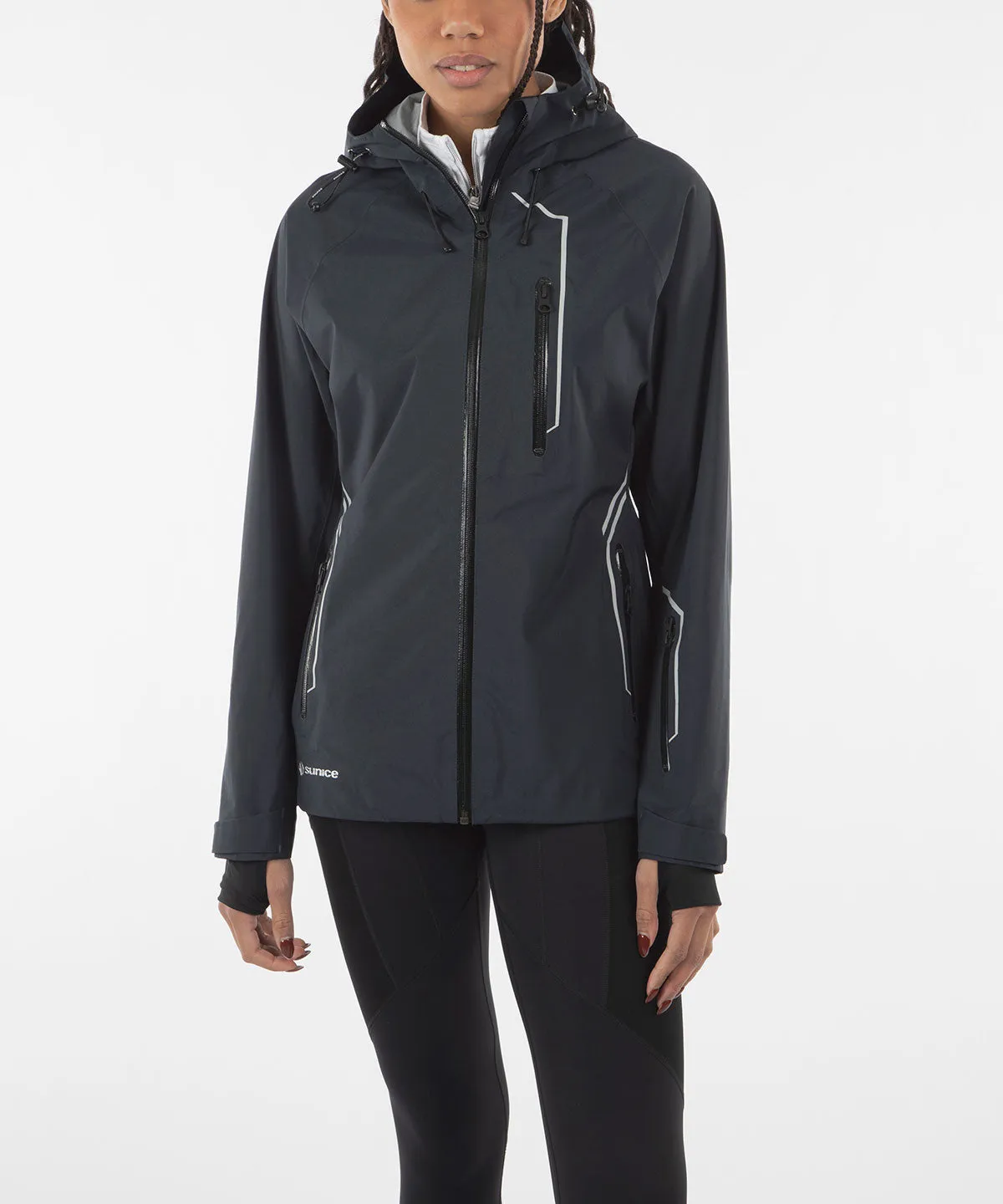 Women's Mia Zephal Max Hooded Rain Jacket