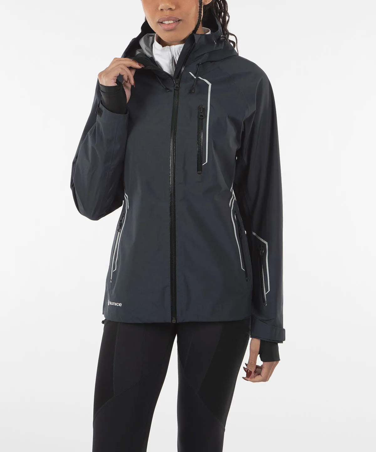 Women's Mia Zephal Max Hooded Rain Jacket