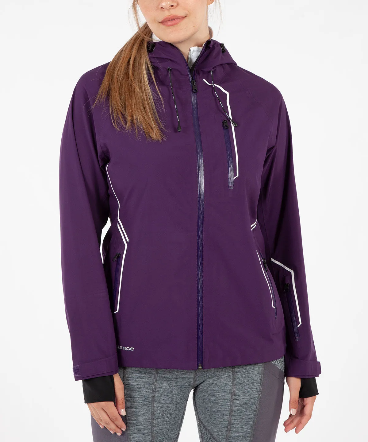 Women's Mia Zephal Max Hooded Rain Jacket