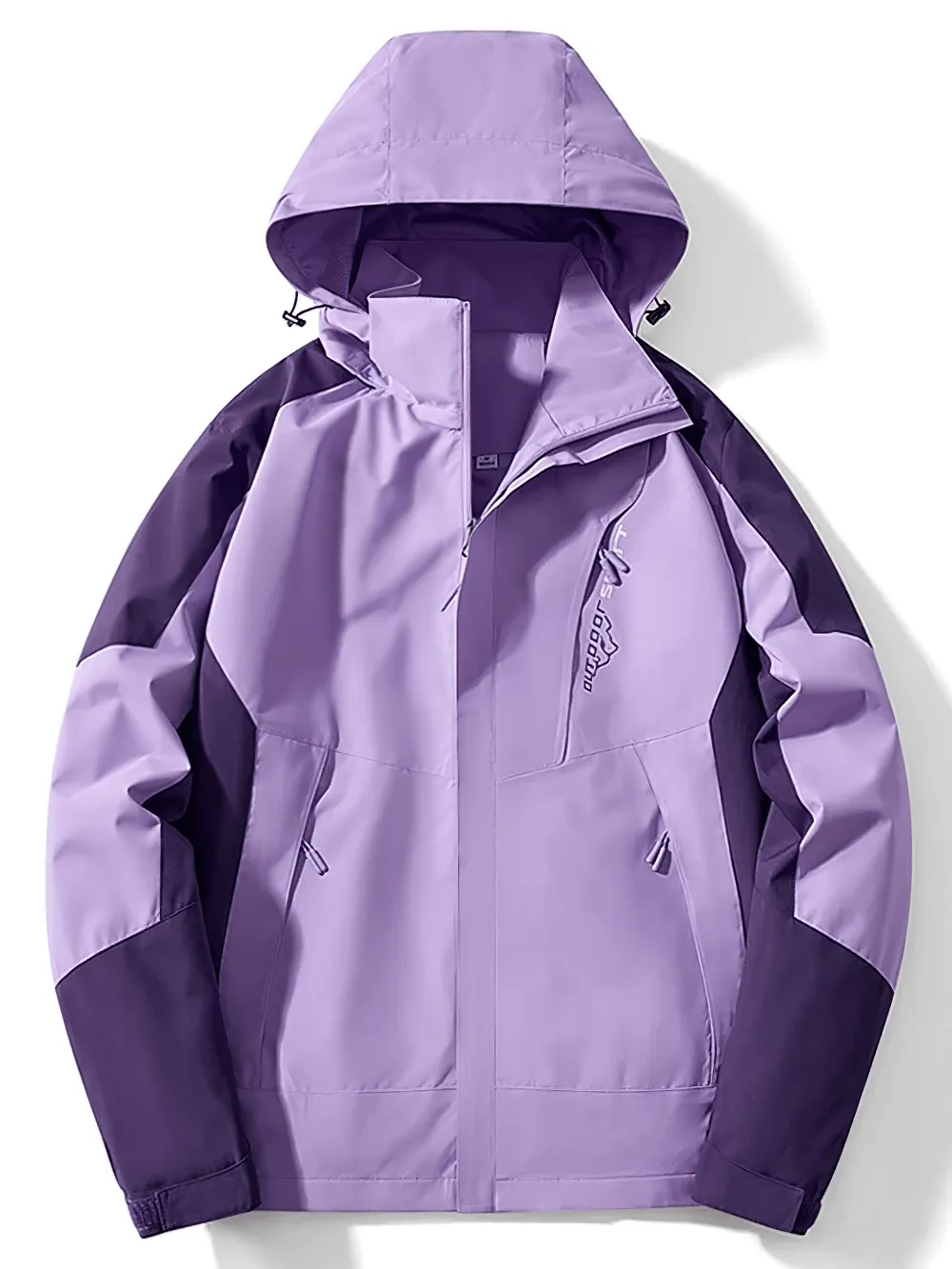 Women's Waterproof Hooded Windbreaker for Hiking - SF2307