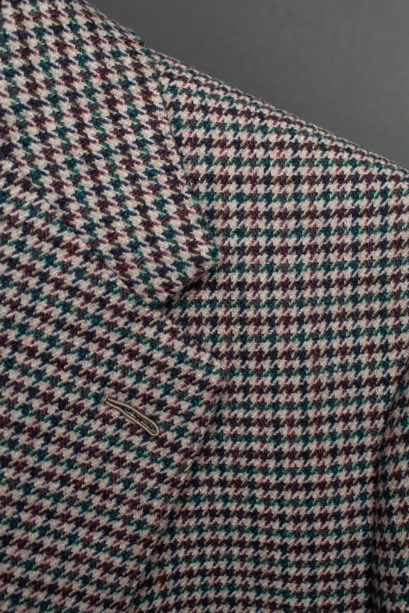 Wool & Cashmere Glenplaid Jacket